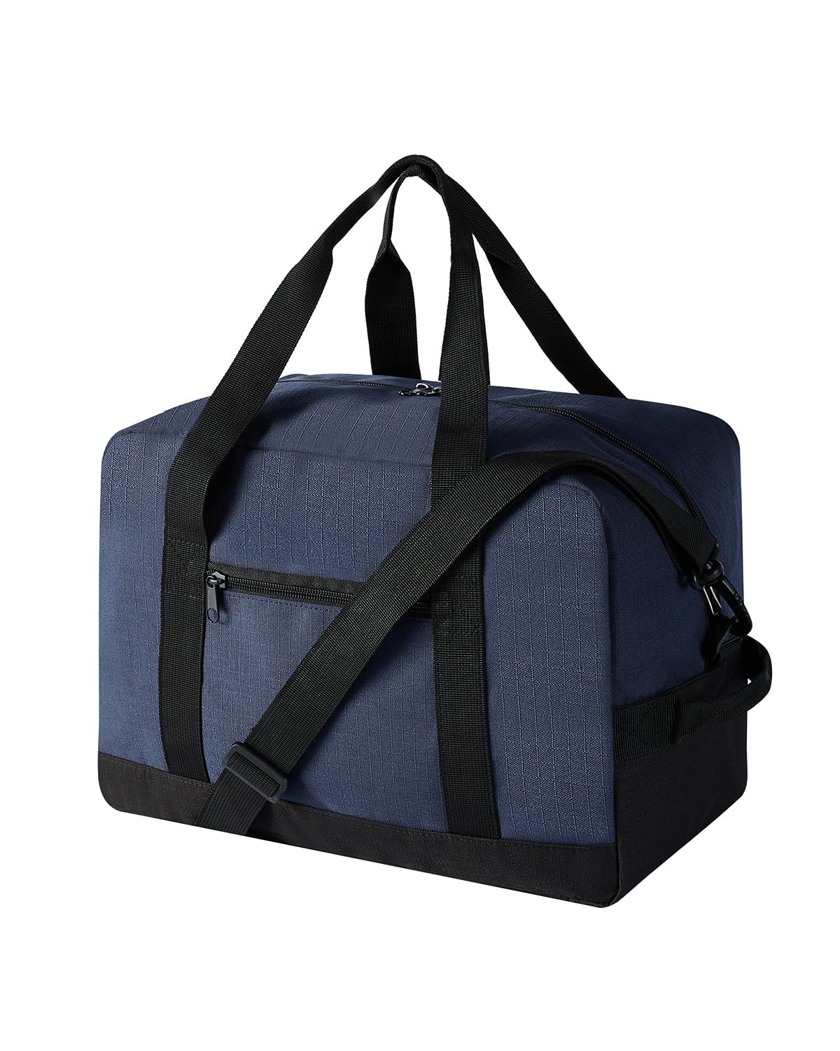 14 Inch Small Gym Bag & Mini Duffel Bag - Lightweight Carry On for Travel, Sports & Workout - Compact Duffle Bag for Men & Women (Navy Blue) - Perfect for Gym, Yoga, Weekend Trips & Sports Activities