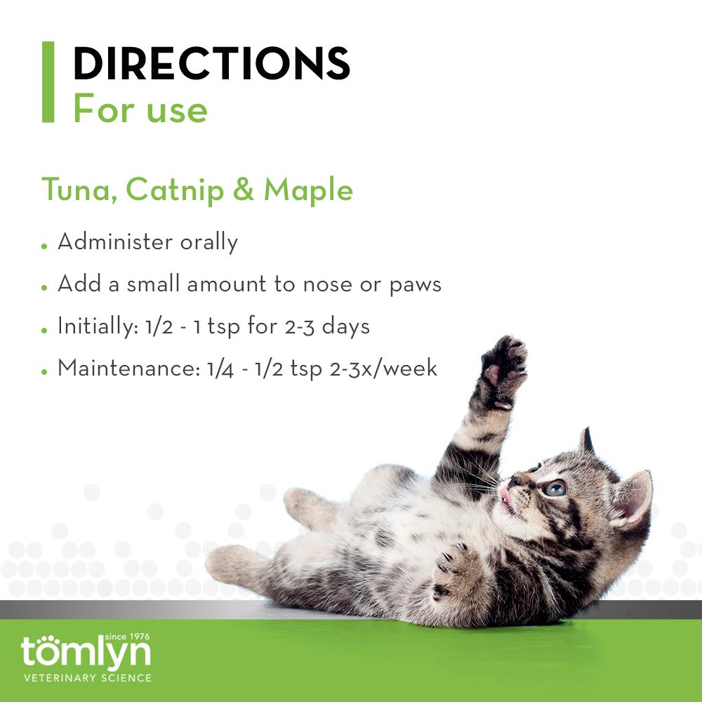 Tomlyn Laxatone Tuna-Flavored Hairball Remedy Gel for Cats & Kittens - 4.25oz Digestive Aid | Helps Prevent Hairballs & Constipation | Perfect for Daily Use & Grooming Routine