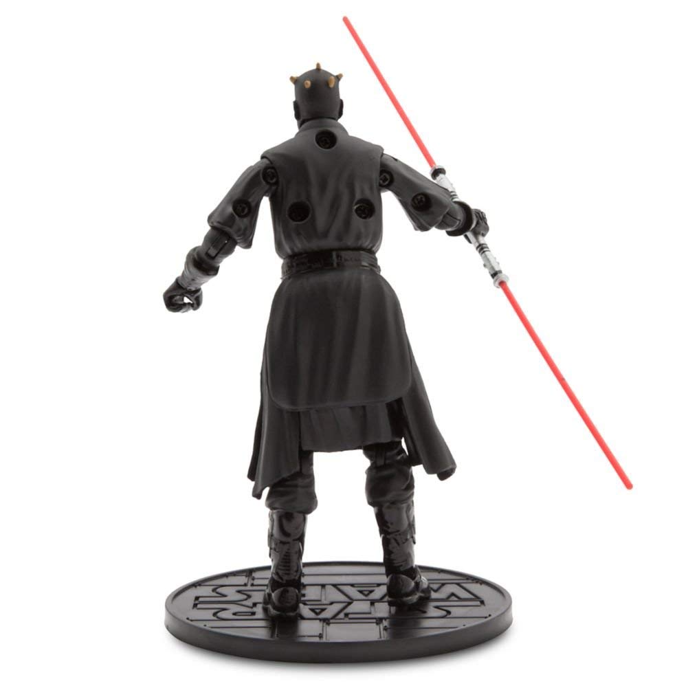 Darth Maul Elite Series Die Cast Action Figure - 6.5 Inch Collectible Star Wars Toy - Perfect for Display, Gifts, and Fans Collection