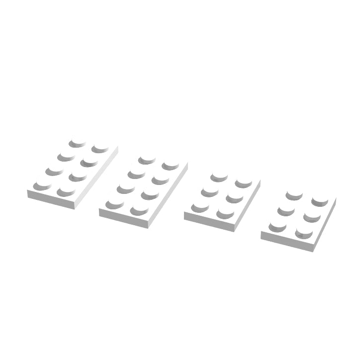 Brick Plates Pack - 100pcs Interlocking Building Blocks for Kids, STEM Educational Toys - Perfect for Creative Play, Classroom Activities & DIY Projects