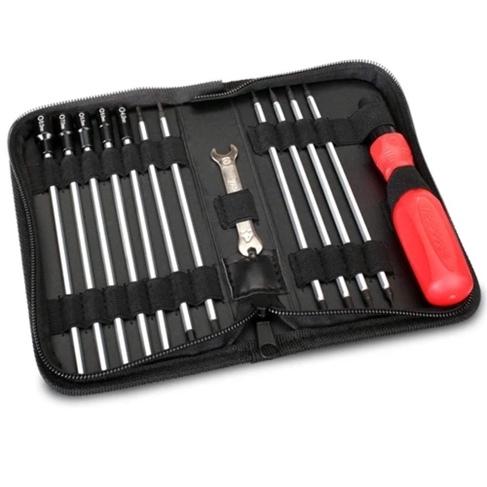 Traxxas TRX3415 RC Car Tool Kit with Durable Pouch - Essential Maintenance Tools for Traxxas RC Models - Perfect for Repairs, Upgrades & On-the-Go Fixes