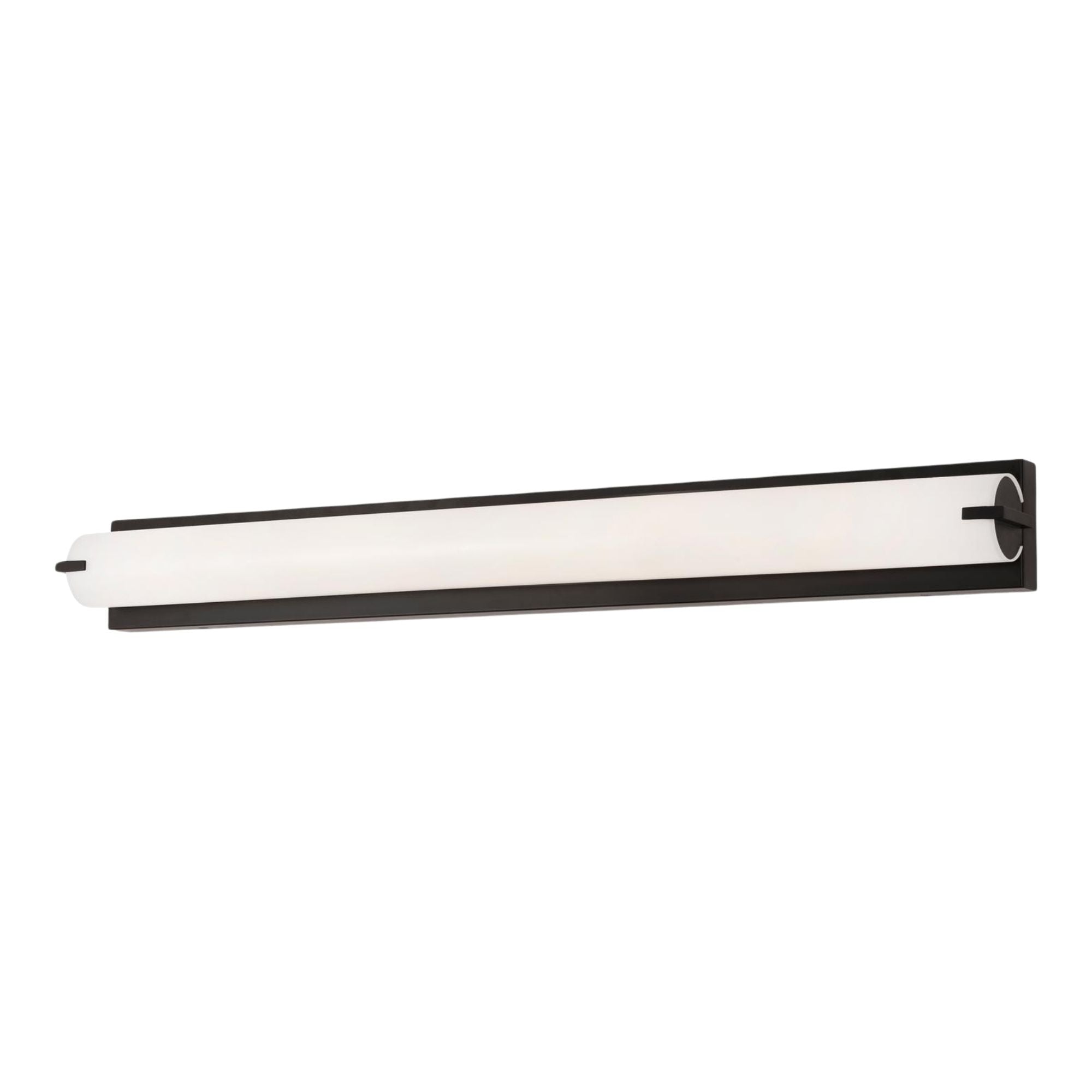 Axel 37 Inch LED Bathroom Light Bar - Black Finish for Modern Bathroom Vanity & Mirror Lighting