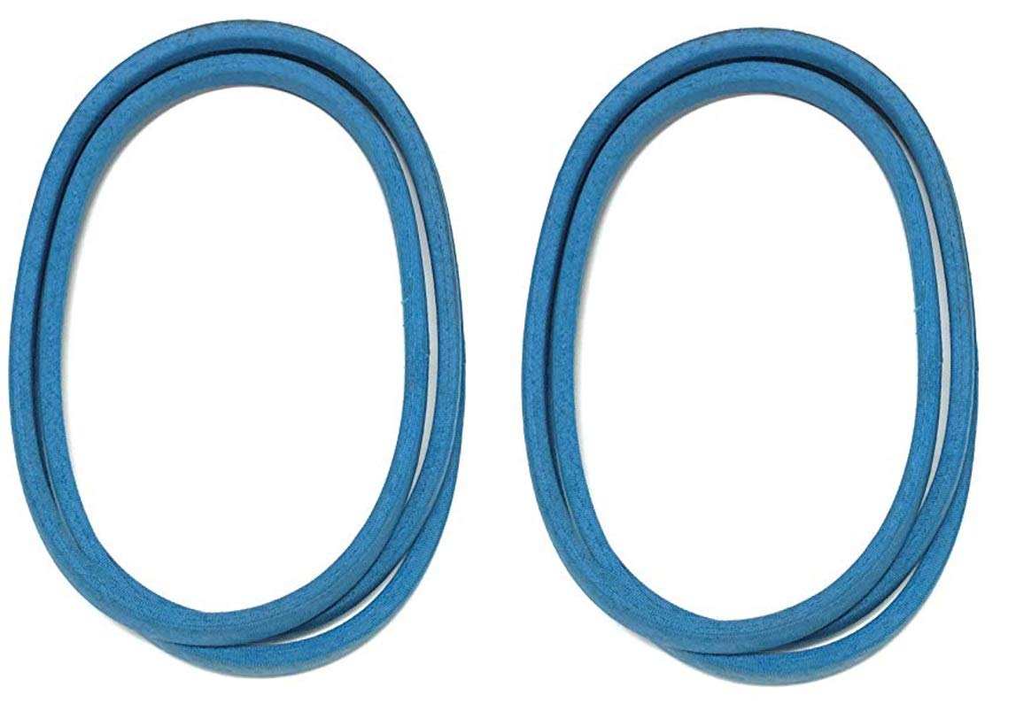 Kevlar Replacement PTO Shaft Belts for Kubota 66021-25080 - Heavy Duty Tractor Belt Set of 2 - Perfect for Agricultural Equipment, Mowers & Tractor Maintenance