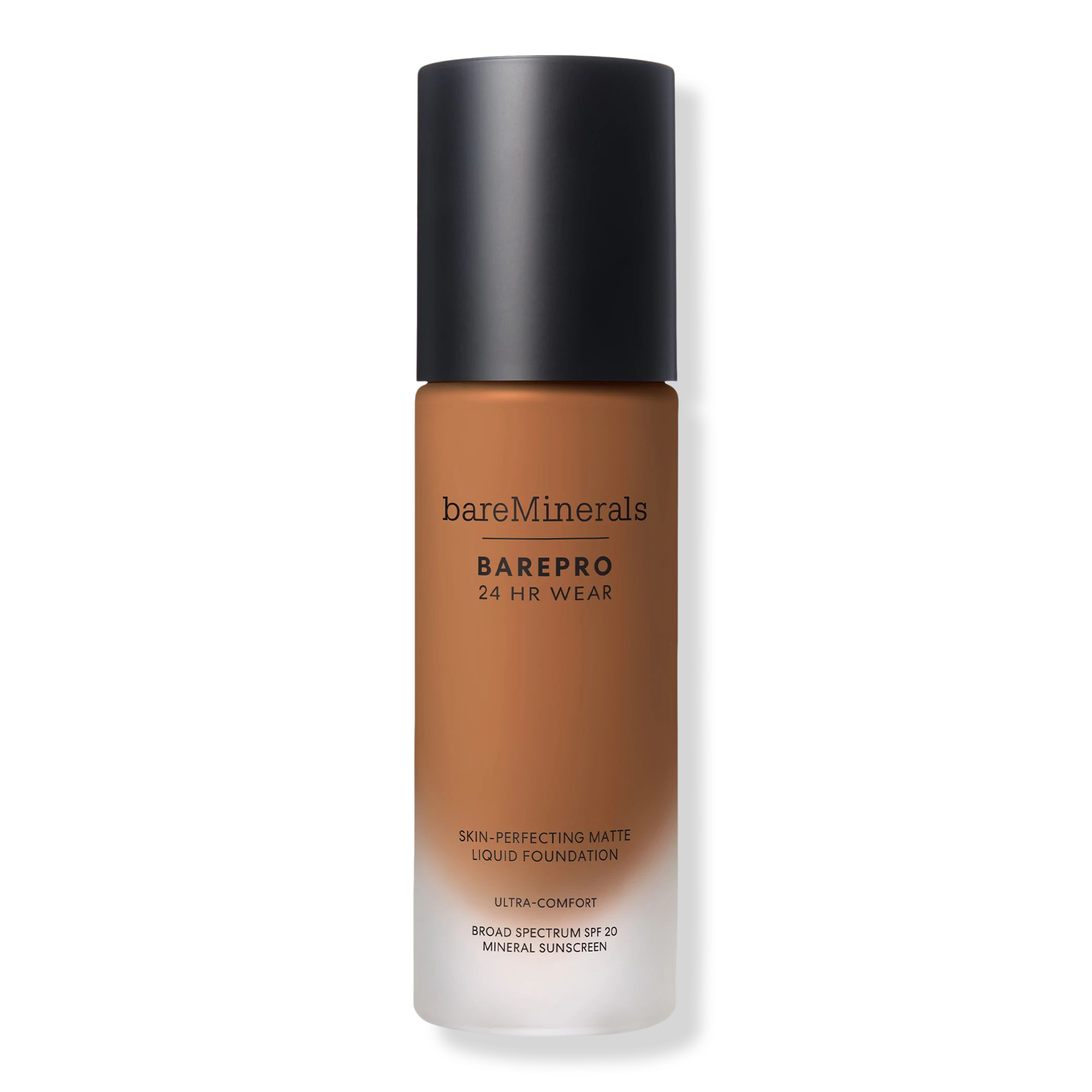 bareMinerals Barepro 24HR Longwear Matte Liquid Foundation with SPF 20 - Oil-Free Full Coverage Mineral Makeup for Flawless Skin | Perfect for Daily Wear & Special Occasions
