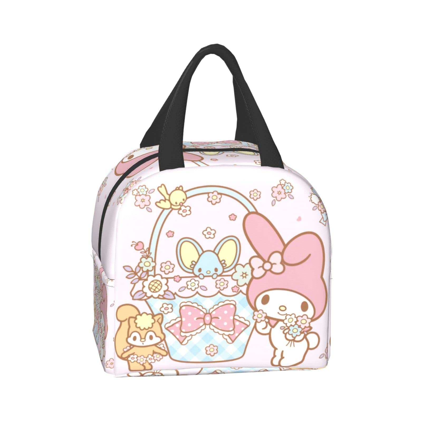 **MCCEDMQ Insulated Lunch Bag for Women - Large Capacity 8.5x8x5in Cute Bento Box - Perfect for Work, School, Picnics & Outdoor Activities**