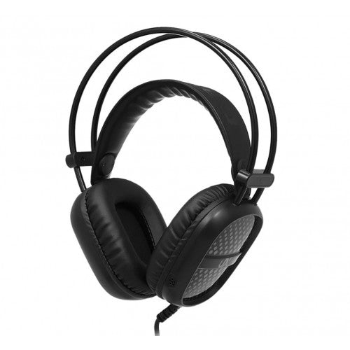 Best Wired Gaming Headset with Noise Cancelling Mic & RGB LED Lights - 3.5mm Esports Headphones for PC/PS4/Xbox (Black) - Perfect for Competitive Gaming & Streaming