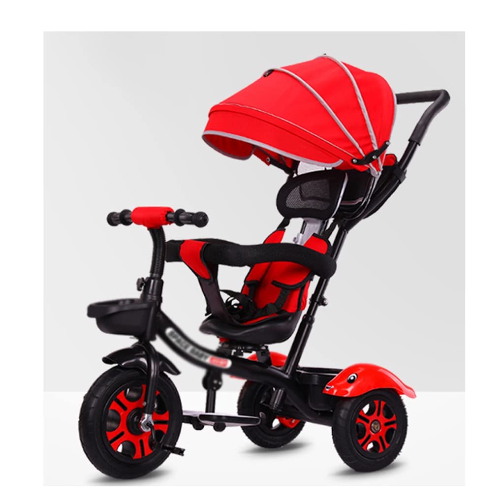 HENWIN 3-in-1 Stroller Tricycle for Kids 1-5 Years Old | Convertible Baby Stroller, Bicycle & Wagon | Perfect for Outdoor Walks, Park Visits & Neighborhood Rides