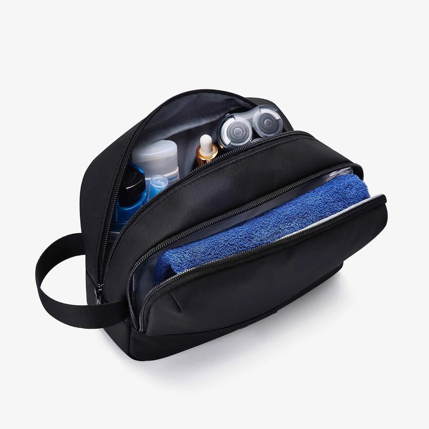 Waterproof Dopp Kit for Men & Women - Travel Toiletry Bag for Gym, Camping & Airplane Carry On - Durable & Spacious Cosmetic Organizer