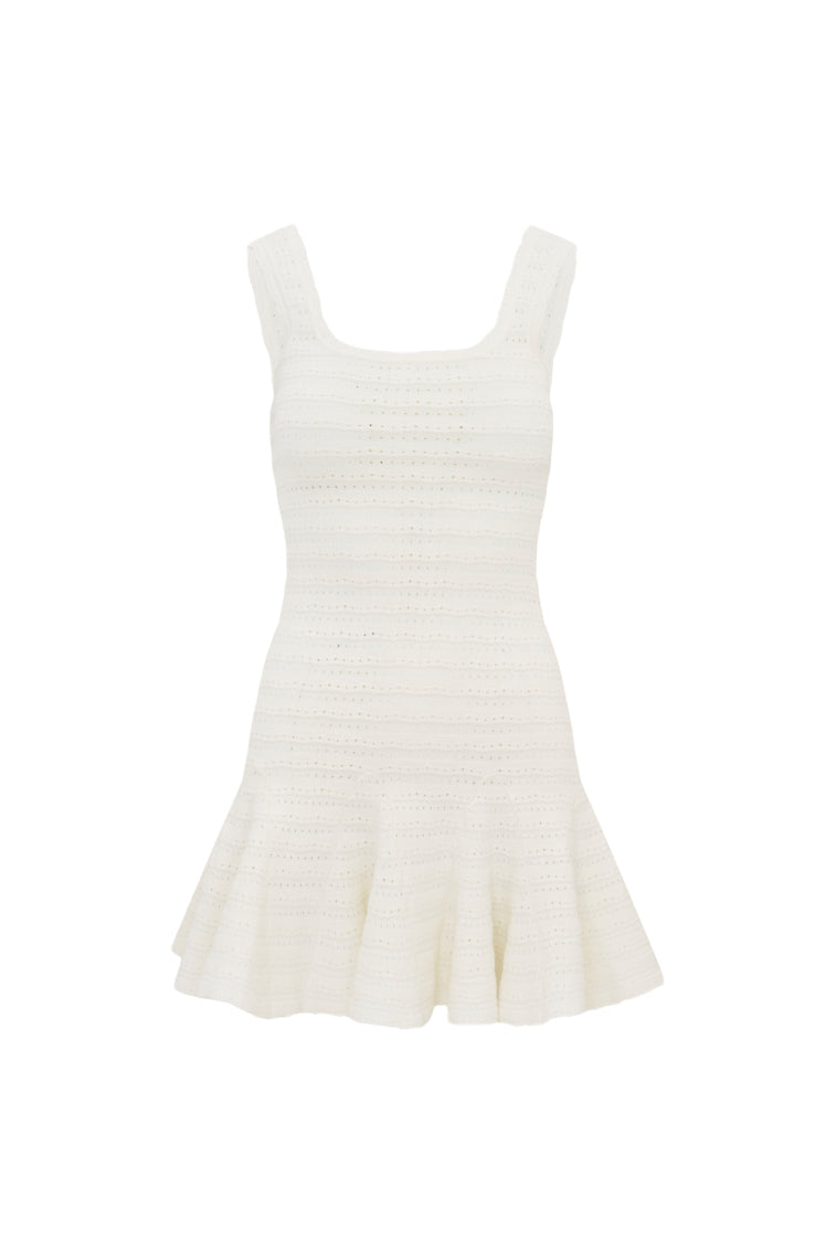 Maryanne Knit Mini Dress - Women's Casual Short Sleeve Bodycon Dress for Summer | Perfect for Beach, Party & Date Night Outfits