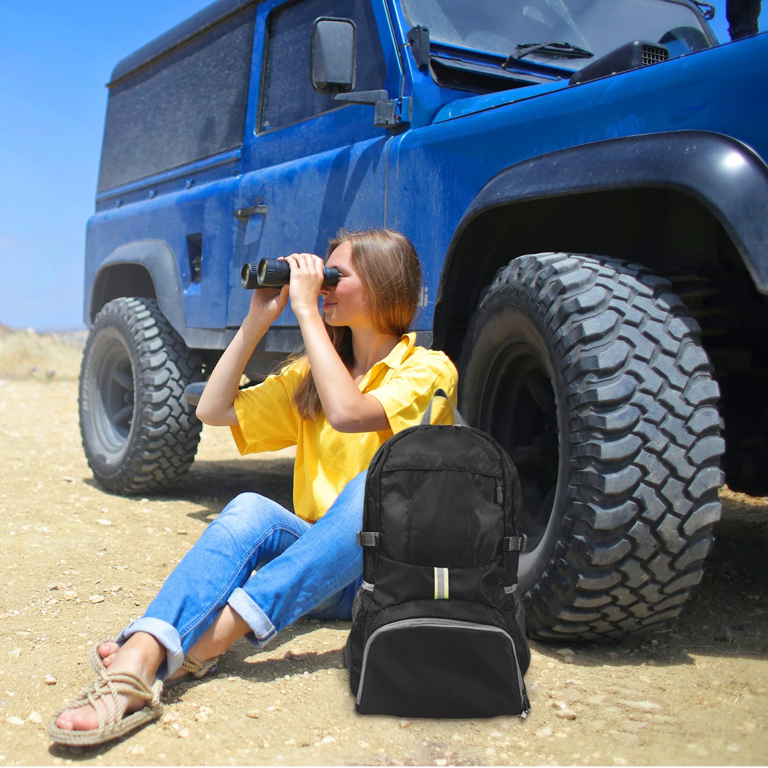 35L Ready Pack - Lightweight Waterproof Travel Backpack for Hiking, Camping & Outdoor Adventures - Foldable Daypack for Men & Women - Perfect for Commuting, Gym & Weekend Getaways