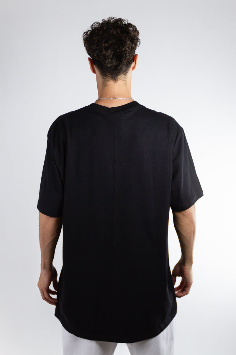 Kingpin Classic Men's T-Shirt - Black 5C | Premium Cotton Tee for Casual Wear & Street Style
