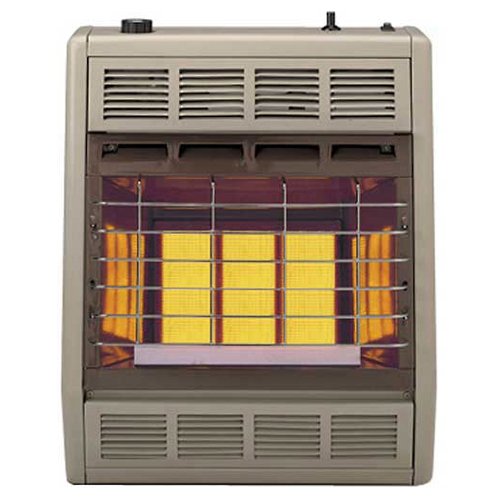 Empire SR18WNAT VF Natural Gas Infrared Heater with Manual Control - Indoor/Outdoor Use for Patio, Garage & Workshop Heating
