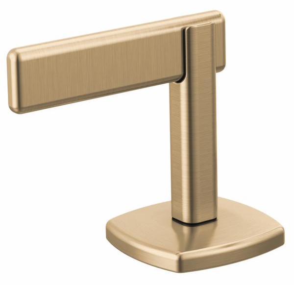 Allaria Lever Handle Kit for Widespread Bathroom Faucet - Pair in Brilliance Luxe Gold (HL5368 GL Brizo) | Perfect for Modern Bathroom Renovation & Luxury Home Upgrade