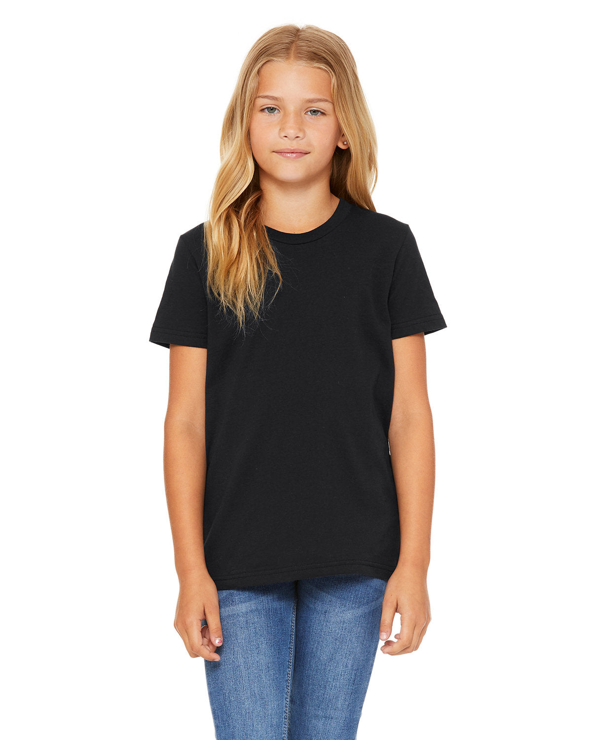 Bella + Canvas 3001Y Youth Jersey T-Shirt - Soft Cotton Short Sleeve Tee for Kids - Perfect for School, Sports & Everyday Wear