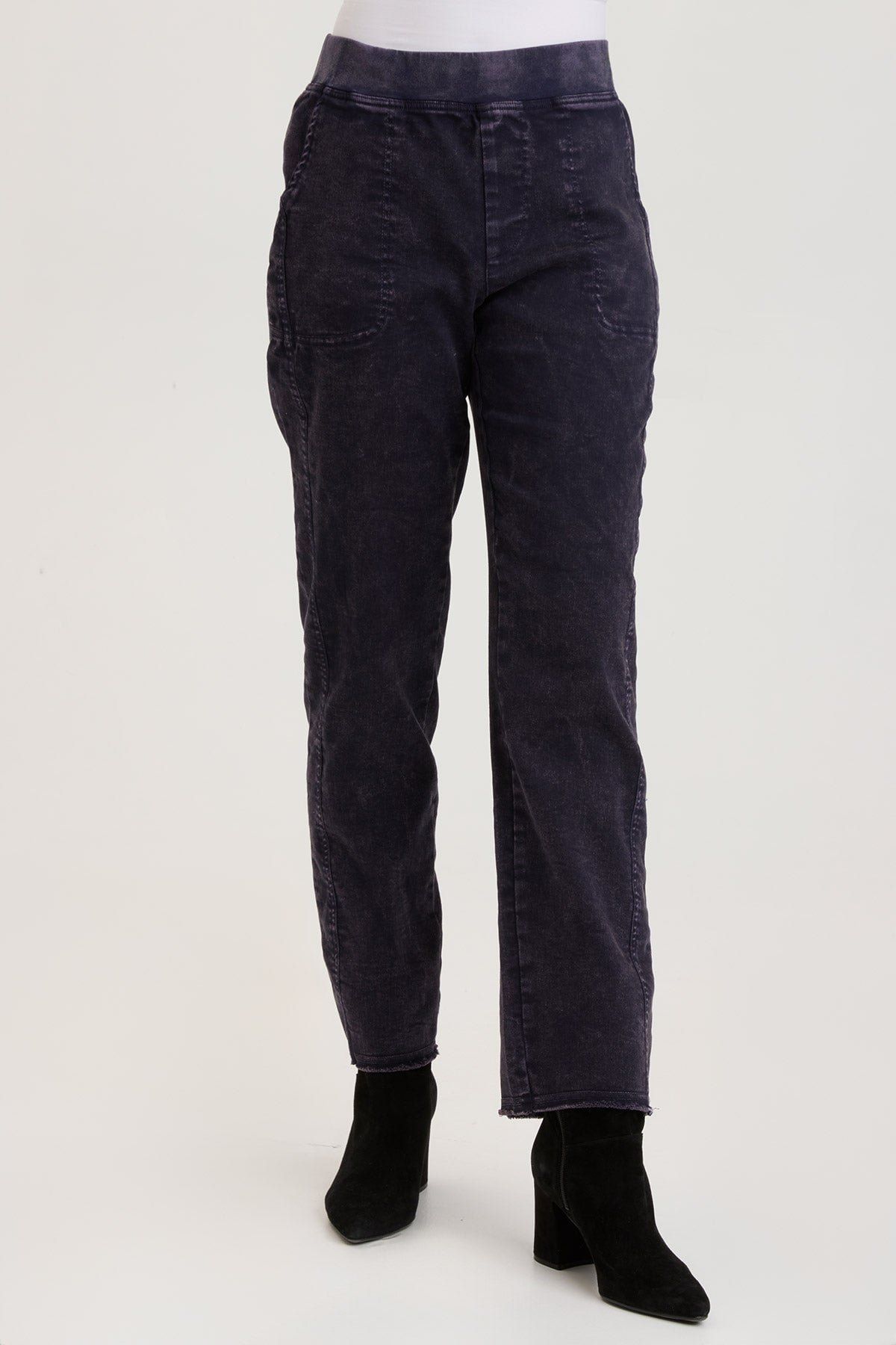 Oreun Slim Pant Distress Wash Mariner - Stylish Distressed Denim Jeans for Men & Women | Perfect for Casual Wear, Street Fashion & Everyday Outfits