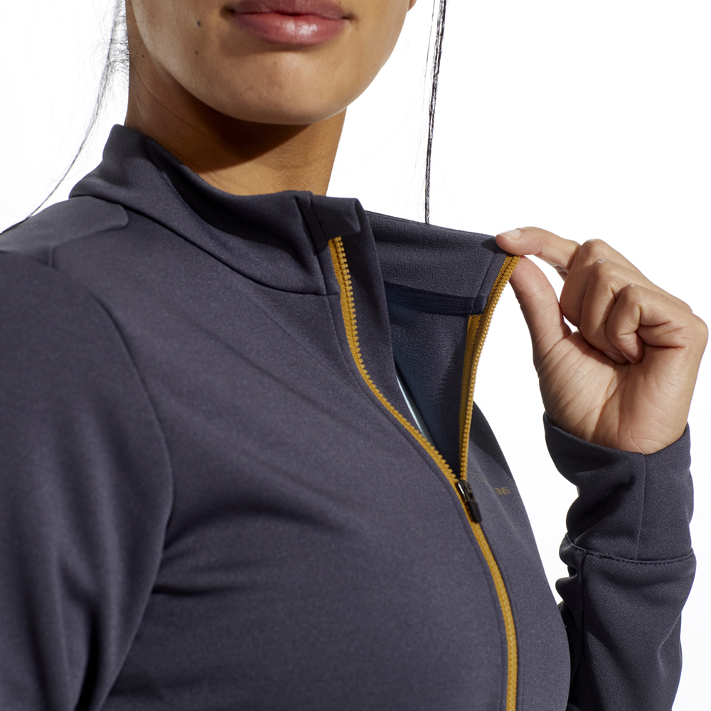 Women's Thermal Jersey for Hiking & Outdoor Activities - Warm Fleece Lined Long Sleeve Shirt for Cold Weather Adventures