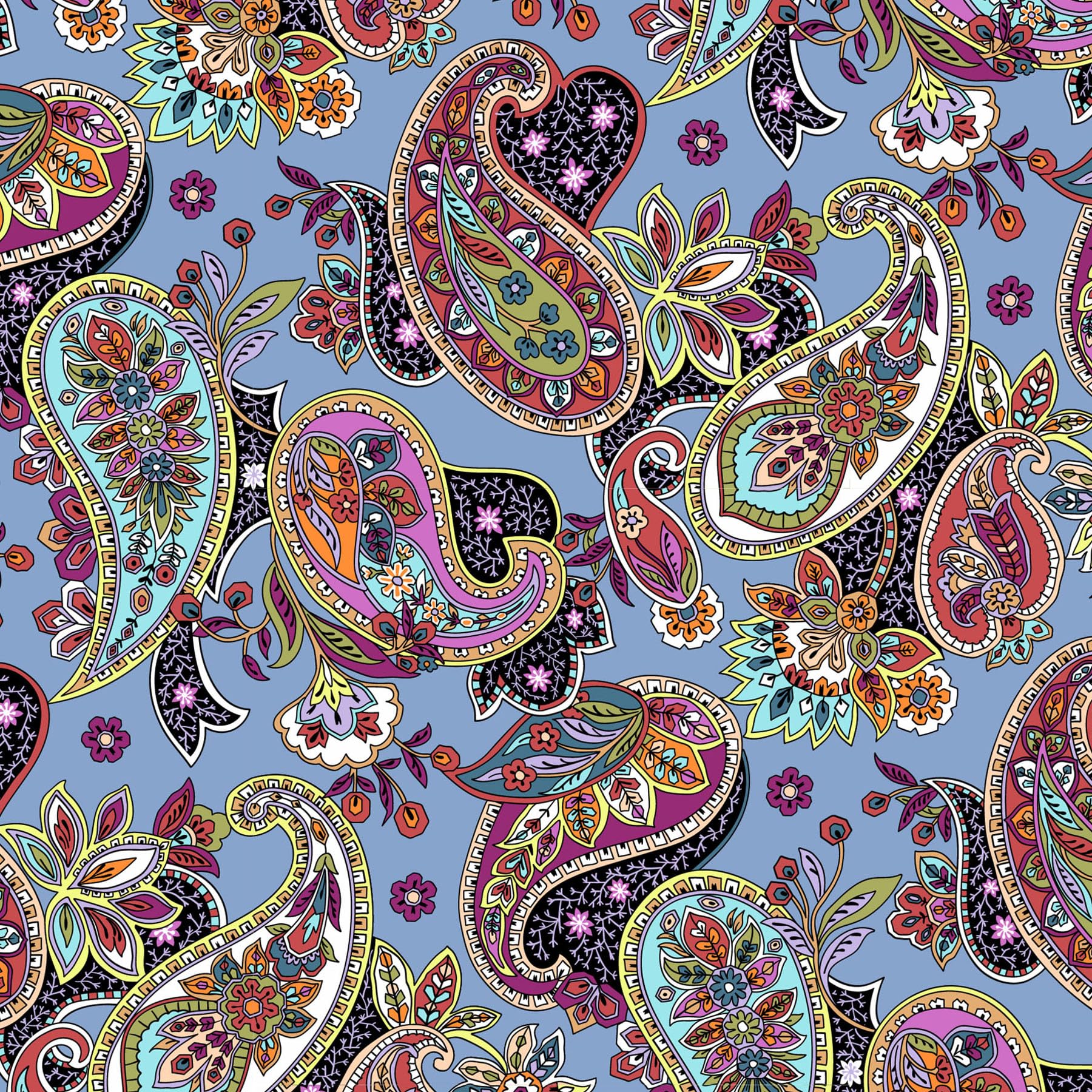 Vera Bradley Women's Cotton Weekender Travel Bag - Provence Paisley Print - Spacious Overnight Carryall for Weekend Getaways, Gym, Work & Travel - One Size