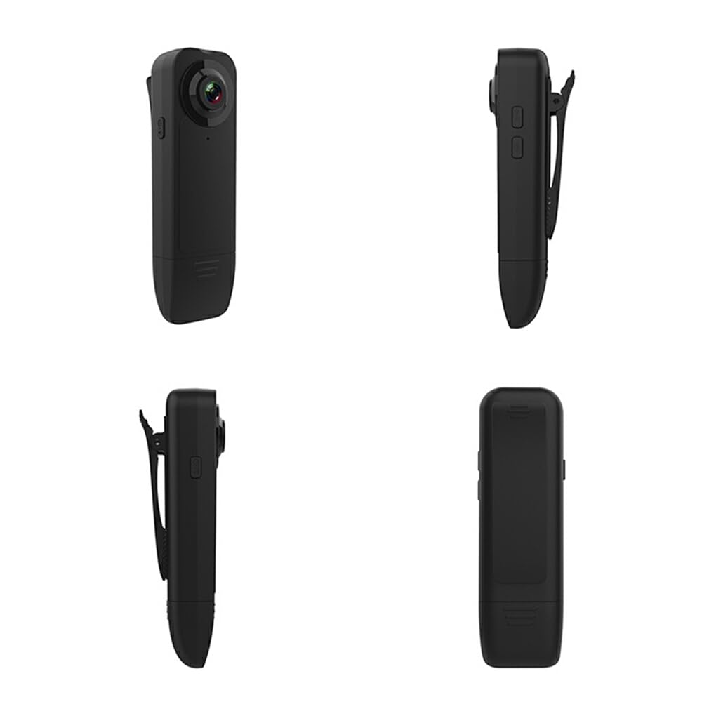 TWCRVIL Mini Body Camera HD 1080P/4K Video Recorder with Night Vision - Waterproof Sports Action Camera & Voice Recorder for Security, Police, Outdoor Adventures, and Evidence Recording