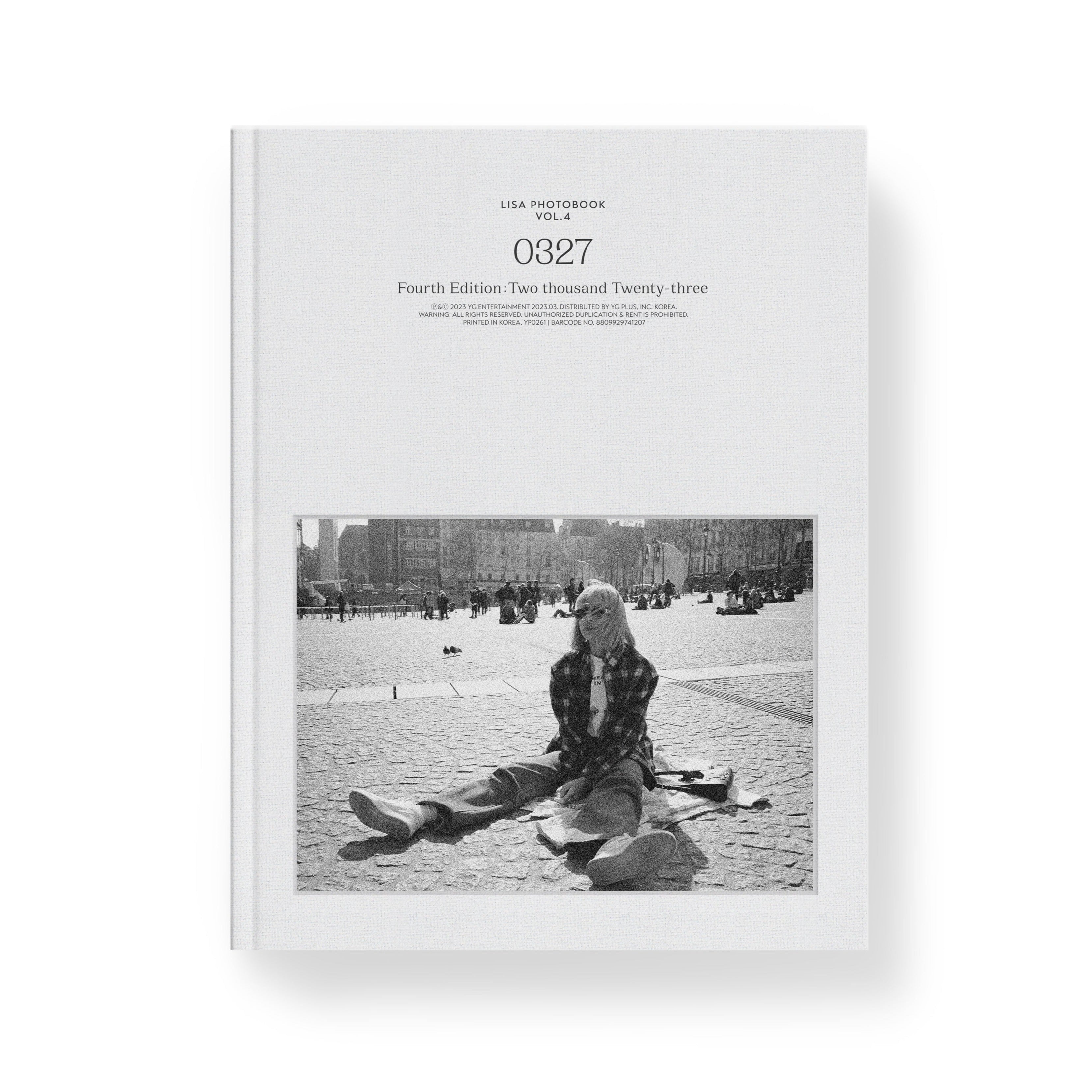 BLACKPINK LISA '0327 PHOTO BOOK VOL.4' - Kpop Photobook Collection for Fans, Room Decor & Gift Idea