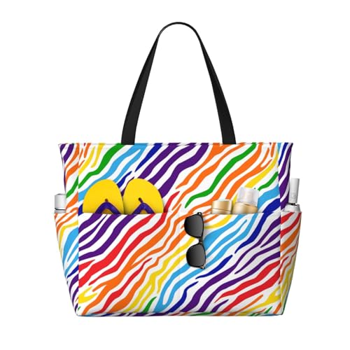 Colorful Zebra Skin Pattern