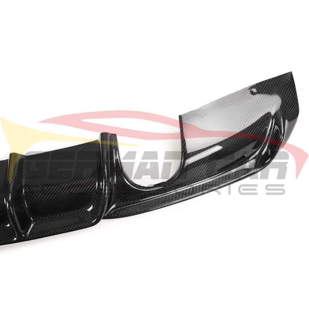 2012-2018 BMW 3 Series F30/F31 Performance Style Carbon Fiber Rear Diffuser - Lightweight & Durable Aero Upgrade for Enhanced Sporty Look & Downforce (Sedan & Wagon Models)