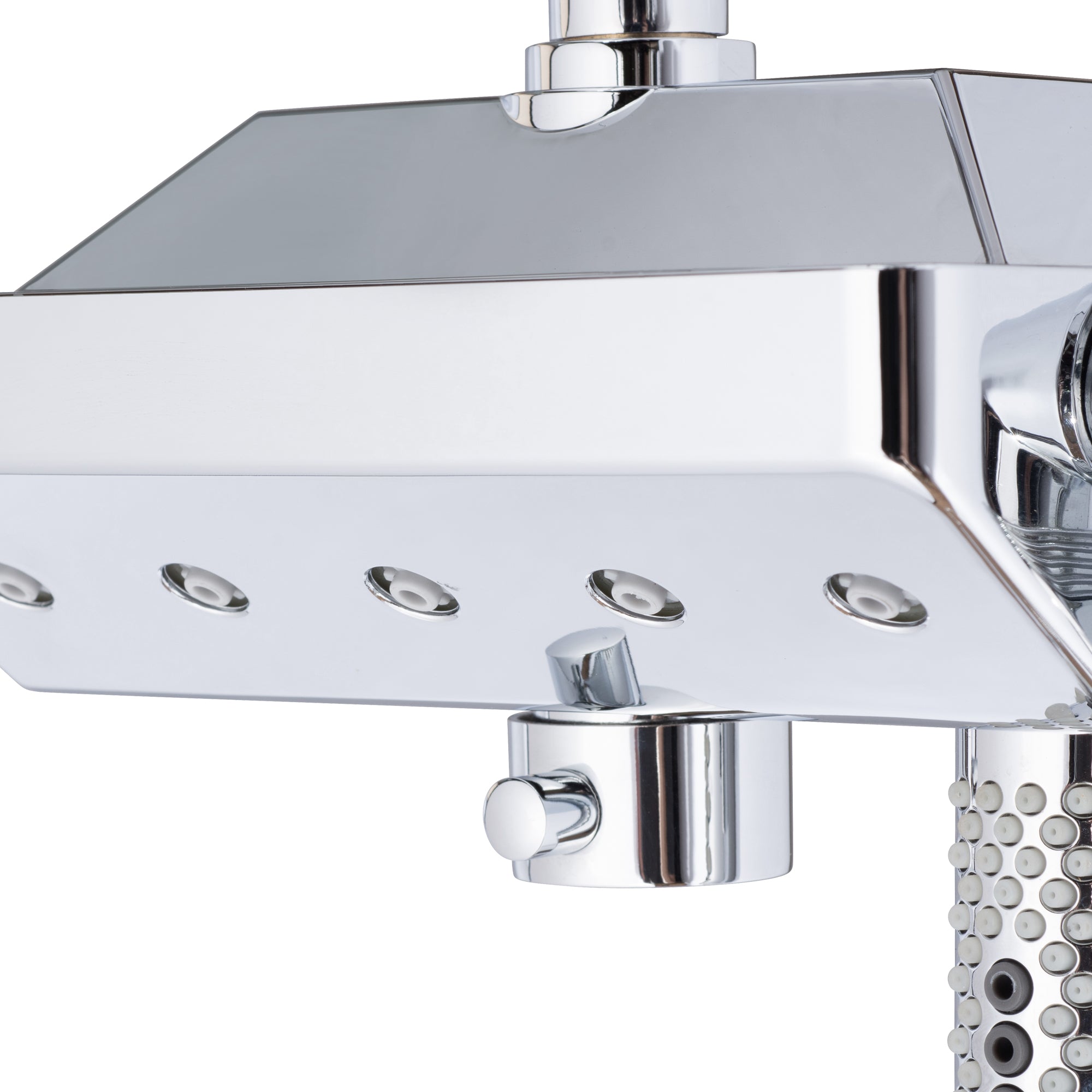 PULSE ShowerSpas AquaPower Shower System 1054 - High Pressure Rainfall Showerhead with Handheld Sprayer, Adjustable Settings for Ultimate Relaxation | Perfect for Bathroom Renovation & Spa-Like Experience at Home
