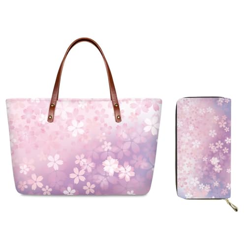 Pink Cherry Blossom Printedd
