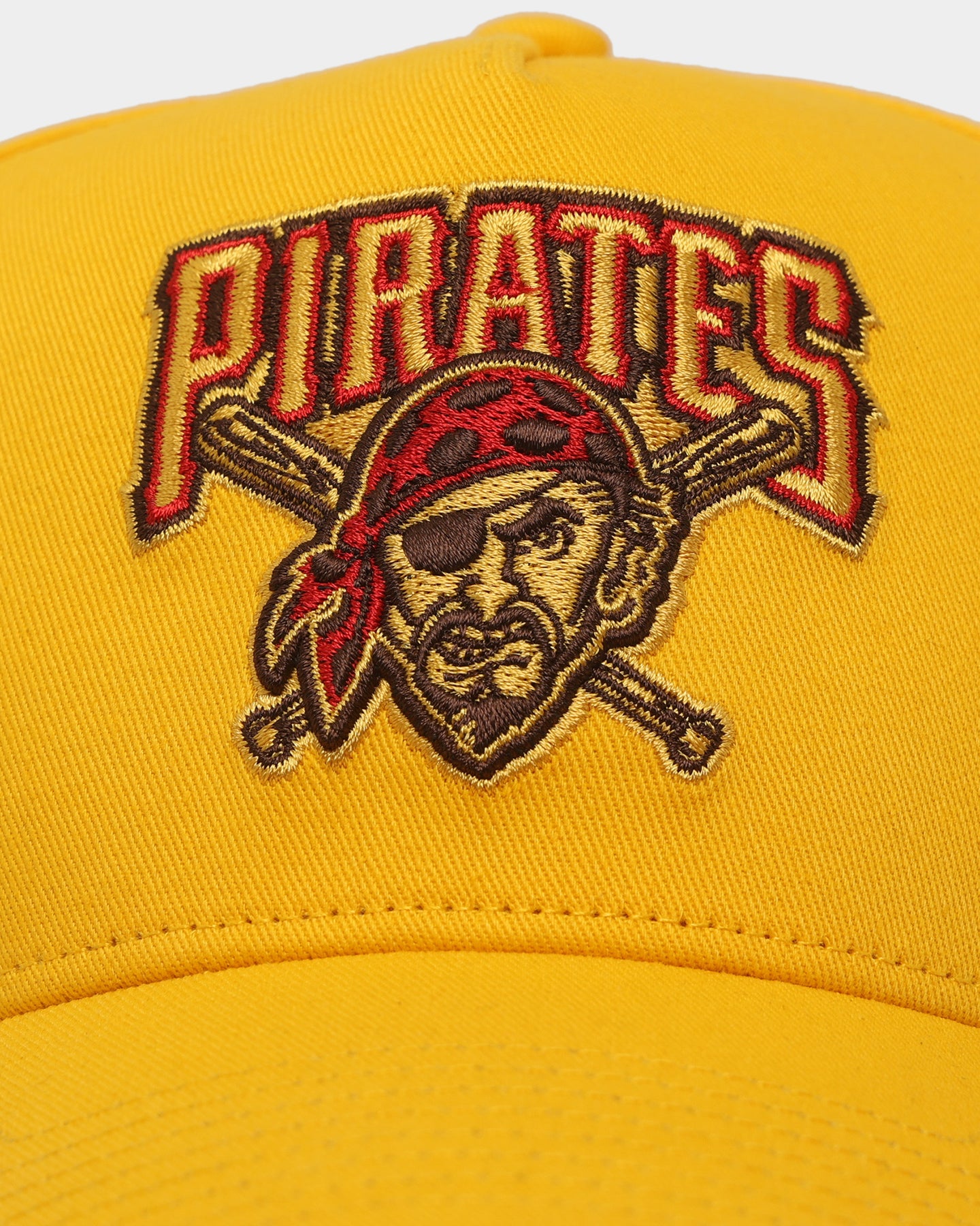 47 Brand Pittsburgh Pirates 'Mustard & Ketchup' Snapback Cap - Yellow/Red MVP DT Baseball Hat for Men & Women - Perfect for Games, Tailgating & Fan Collections