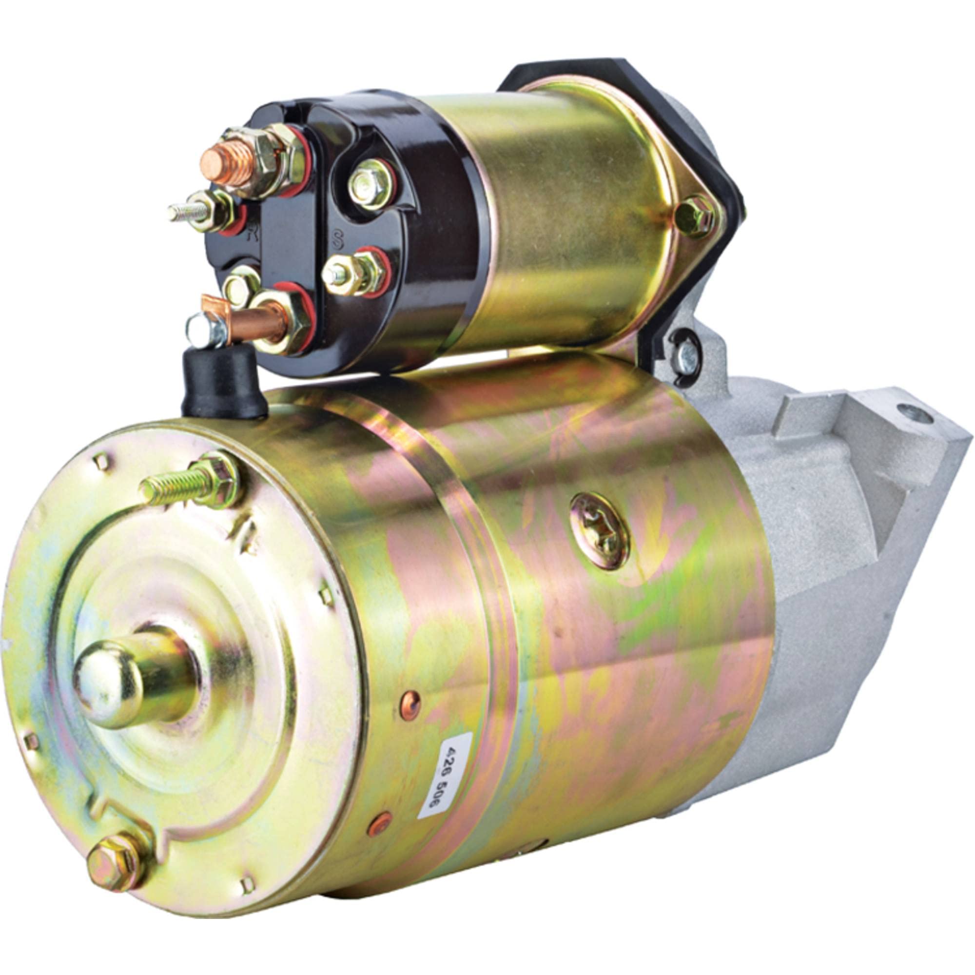 DB Electrical 410-12001 Starter Replacement for Buick Electra, Estate Wagon, LeSabre, Riviera 7.5L 1970-1976 | Cadillac DeVille, Fleetwood 7.7L 1968-1974 | Chevy Camaro, Caprice, El Camino, Impala 3.8L 1981, 5.7L 1969 - High Performance Auto Starter for Classic Cars & Restoration Projects