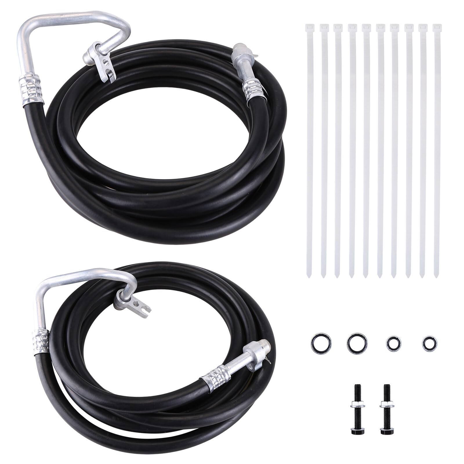 2007-2014 Suburban Rear AC Hose Kit - SU33468 AC Line Set Replacement for Cadillac Escalade ESV & Yukon XL | Durable Air Conditioning Hose Lines for Rear Auxiliary AC System | Perfect for SUV AC Repair & Maintenance