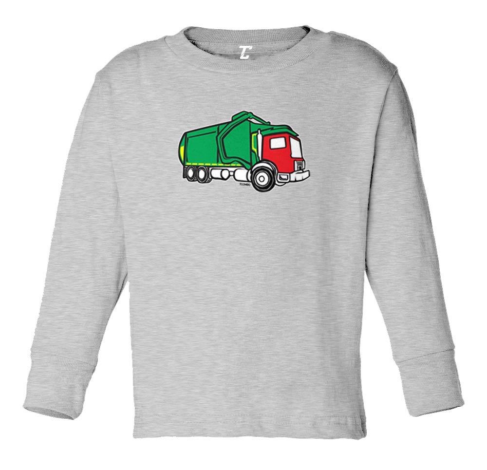 Garbage Truck Graphic Cotton Jersey T-Shirt for Toddlers & Kids - Fun Playtime & Messy Activities Outfit