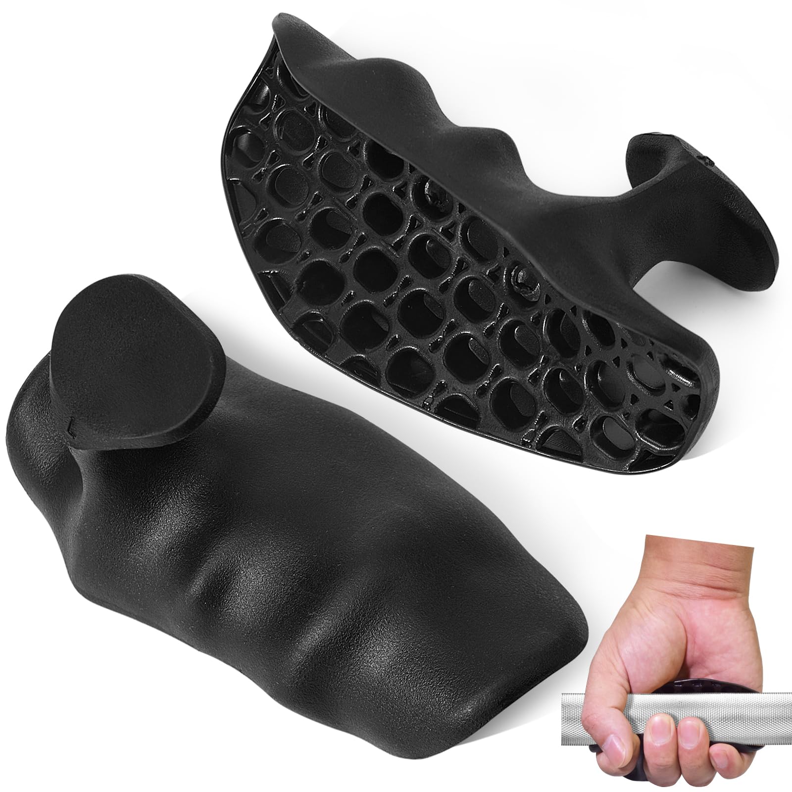 Fingerless Gym Gloves for Men & Women - Workout Grip for Weightlifting & CrossFit - Hand Protection for Deadlifts & Bodybuilding
