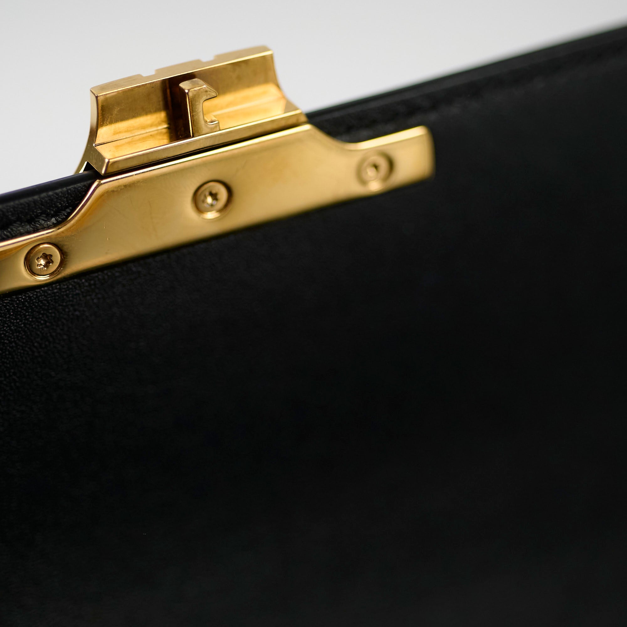 Celine Classique Medium Triomphe Bag Black | Luxury Leather Handbag for Women | Perfect for Work, Evening & Travel