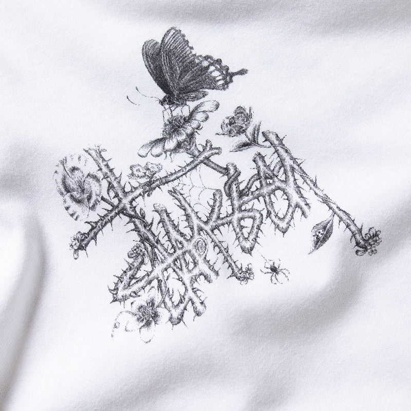 Stussy In Bloom Tee - White Cotton Graphic T-Shirt for Men & Women | Streetwear Fashion, Casual Wear, Summer Outfits