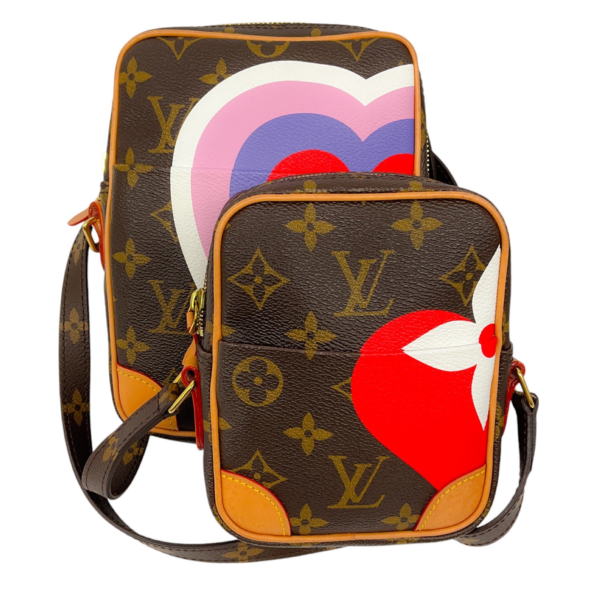 Authentic Louis Vuitton Monogram Canvas Game On Paname Two-Piece Handbag Set in Brown - Luxury Designer Purse for Women, Perfect for Travel, Work & Evening Events