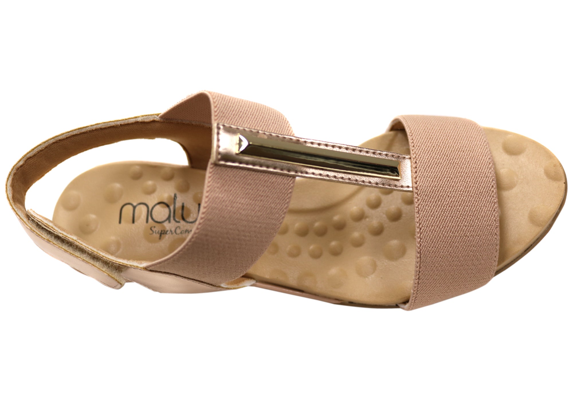 Malu Supercomfort Bonita Women's Comfort Wedge Sandals - Handmade in Brazil - Perfect for Beach, Vacation & Summer Outfits