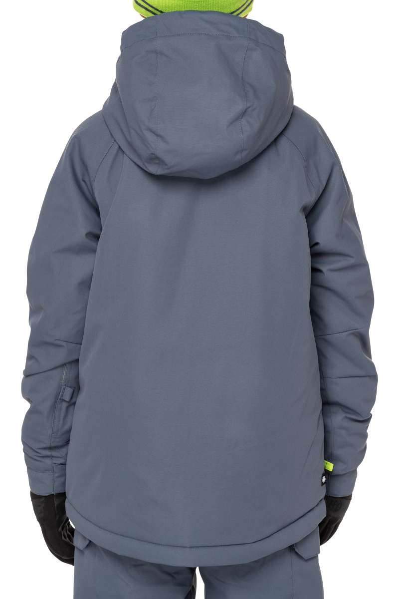 686 Junior Geo Insulated Jacket for Boys & Girls - Waterproof Winter Coat with Warm Fleece Lining 2023 - Perfect for Snowboarding, Skiing & Outdoor Winter Activities