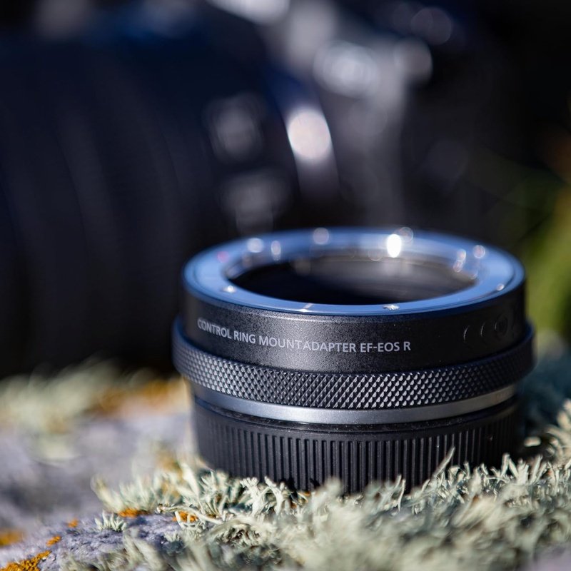 Canon EF-EOS R Control Ring Mount Adapter - Seamless Lens Compatibility for Canon EOS R Cameras | Perfect for Photography & Videography