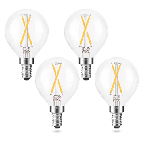 G15 E12 Base 2w Warm White 2700k 4pack