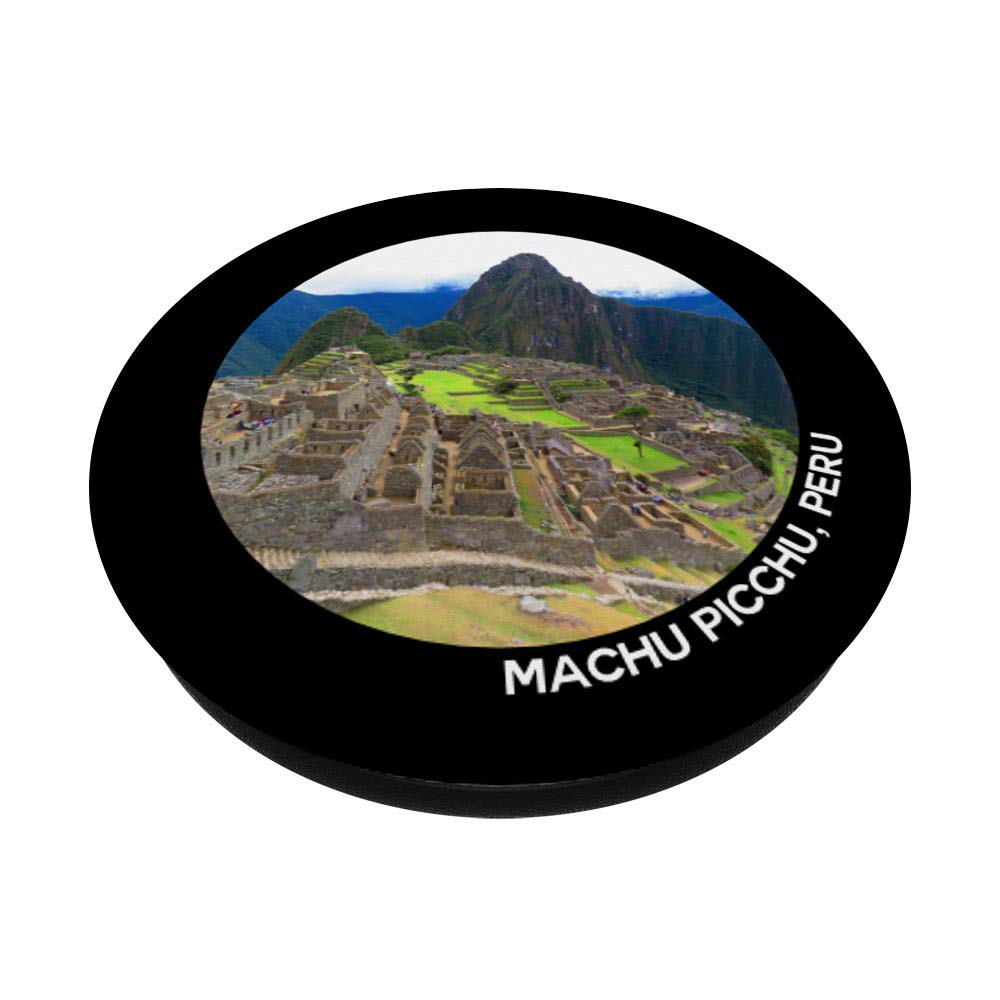Authentic Machu Picchu Peru Souvenir Gift - PopSockets PopGrip Swappable Phone & Tablet Stand with Grip | Perfect Travel Accessory & Phone Holder for Hiking, Commuting, and Daily Use