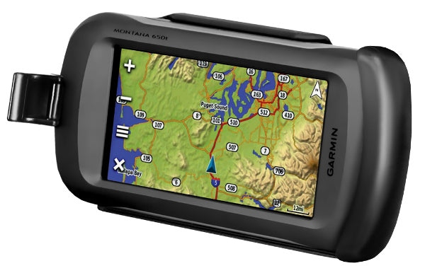 RAM Mount Garmin Montana GPS Cradle Holder - RAM HOL GA46U - Secure & Adjustable for Motorcycles, ATVs & Boating Adventures