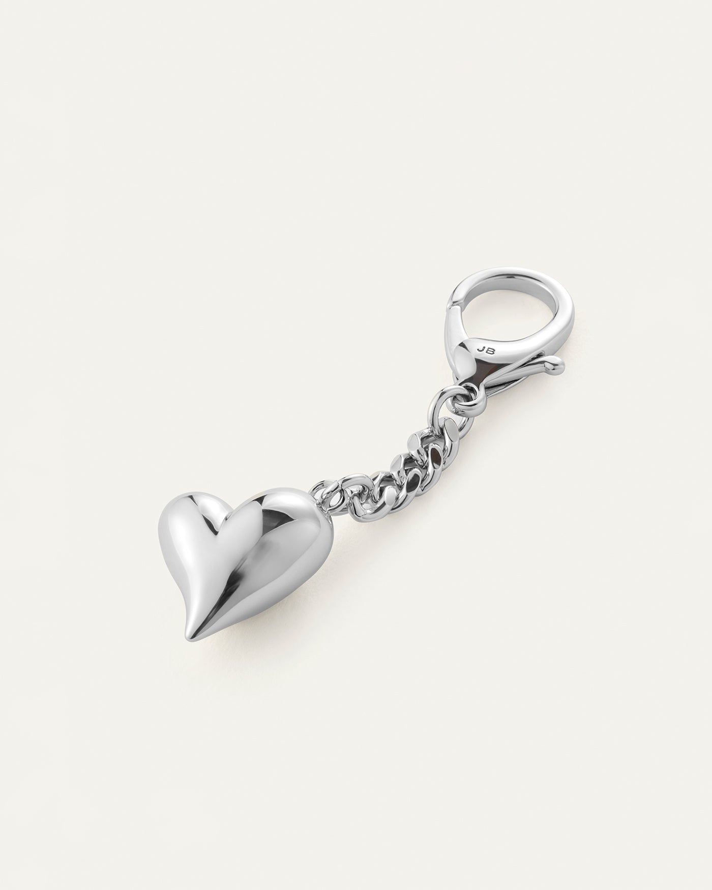 Art Heart Charm Silver Pendant Necklace - Elegant Jewelry Gift for Women, Perfect for Valentine's Day & Anniversary