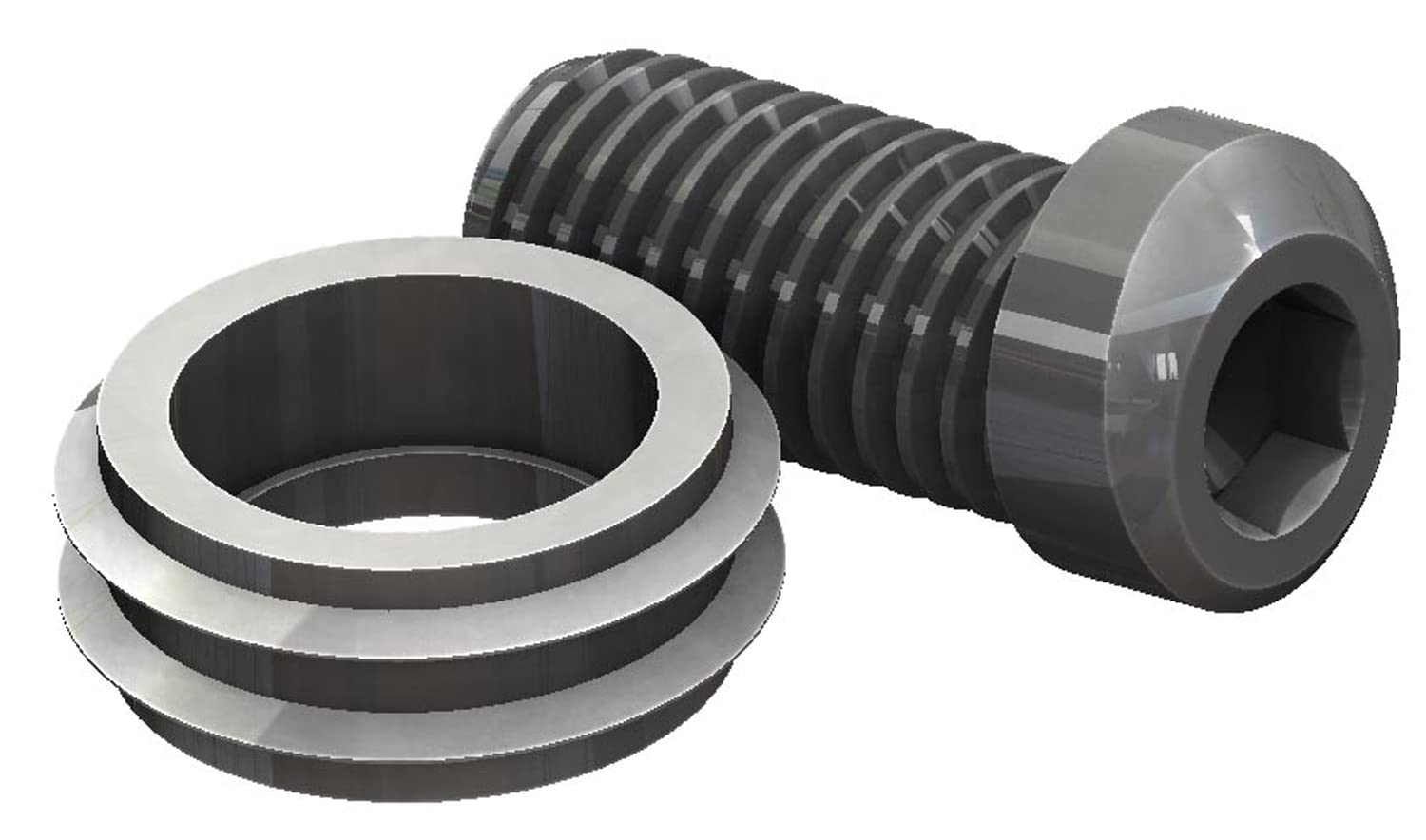 22588B - High-Quality Knife Edge Clamps 1/2-13 Thread, Made in USA - Perfect for CNC Machining, Woodworking, and Metal Fabrication