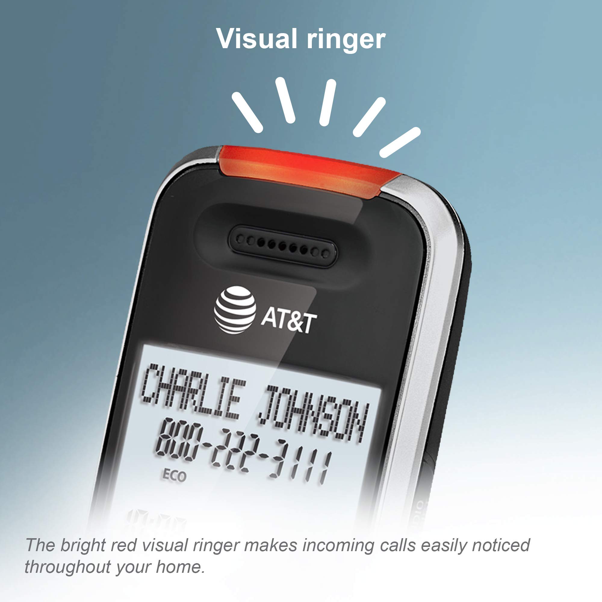 AT&T BL102-2S 2-Handset Cordless Phone with Digital Answering System, 2