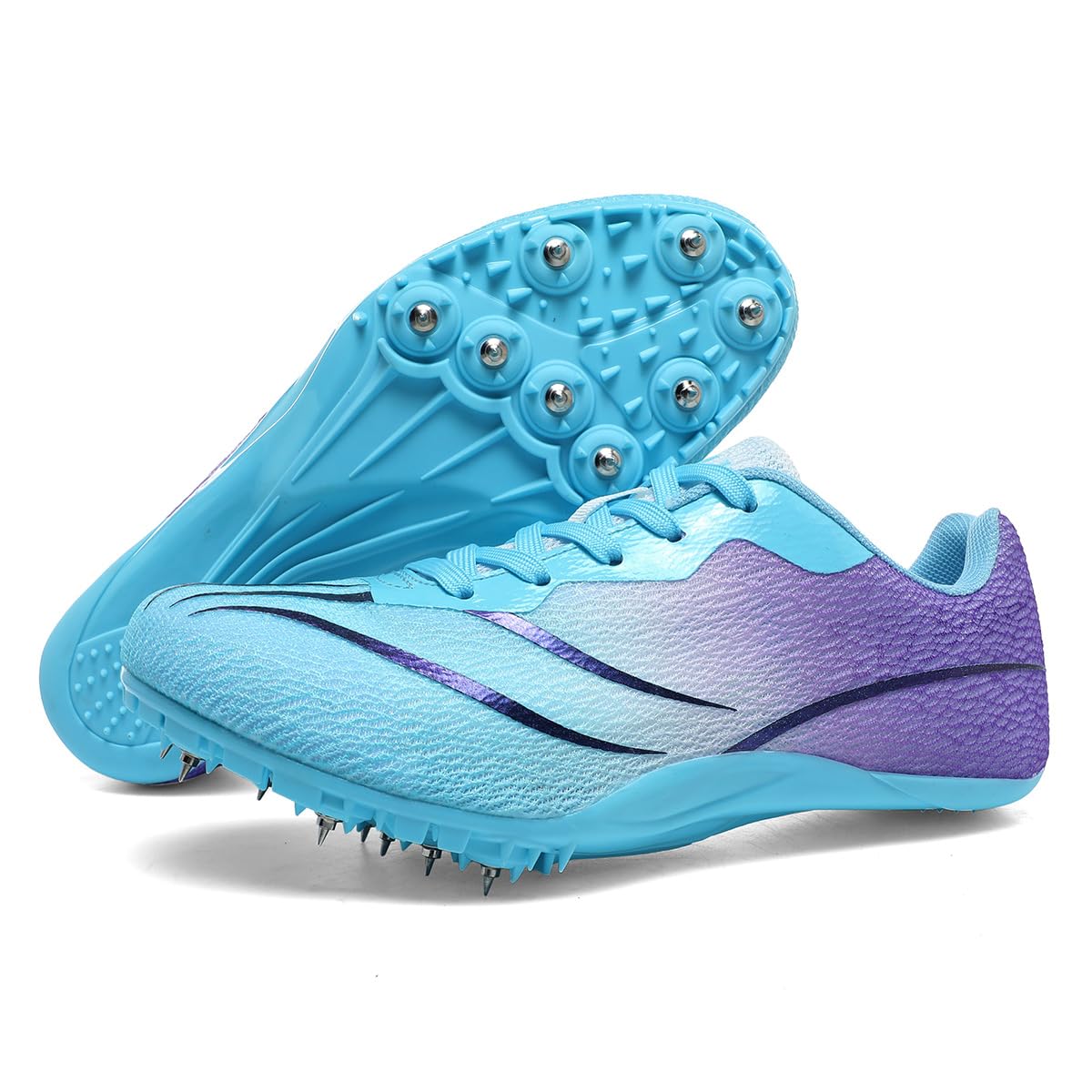 Men's Women's & Kids Track and Field Spikes - Lightweight Racing Shoes for Sprinting, Long Jump & High Jump - Perfect for Competition & Training