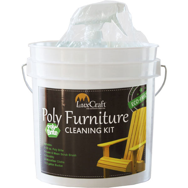 Poly Brite Cleaning Kit - Premium Multi-Surface Cleaning Supplies for Home & Office | Ideal for Kitchen, Bathroom, Floors & More