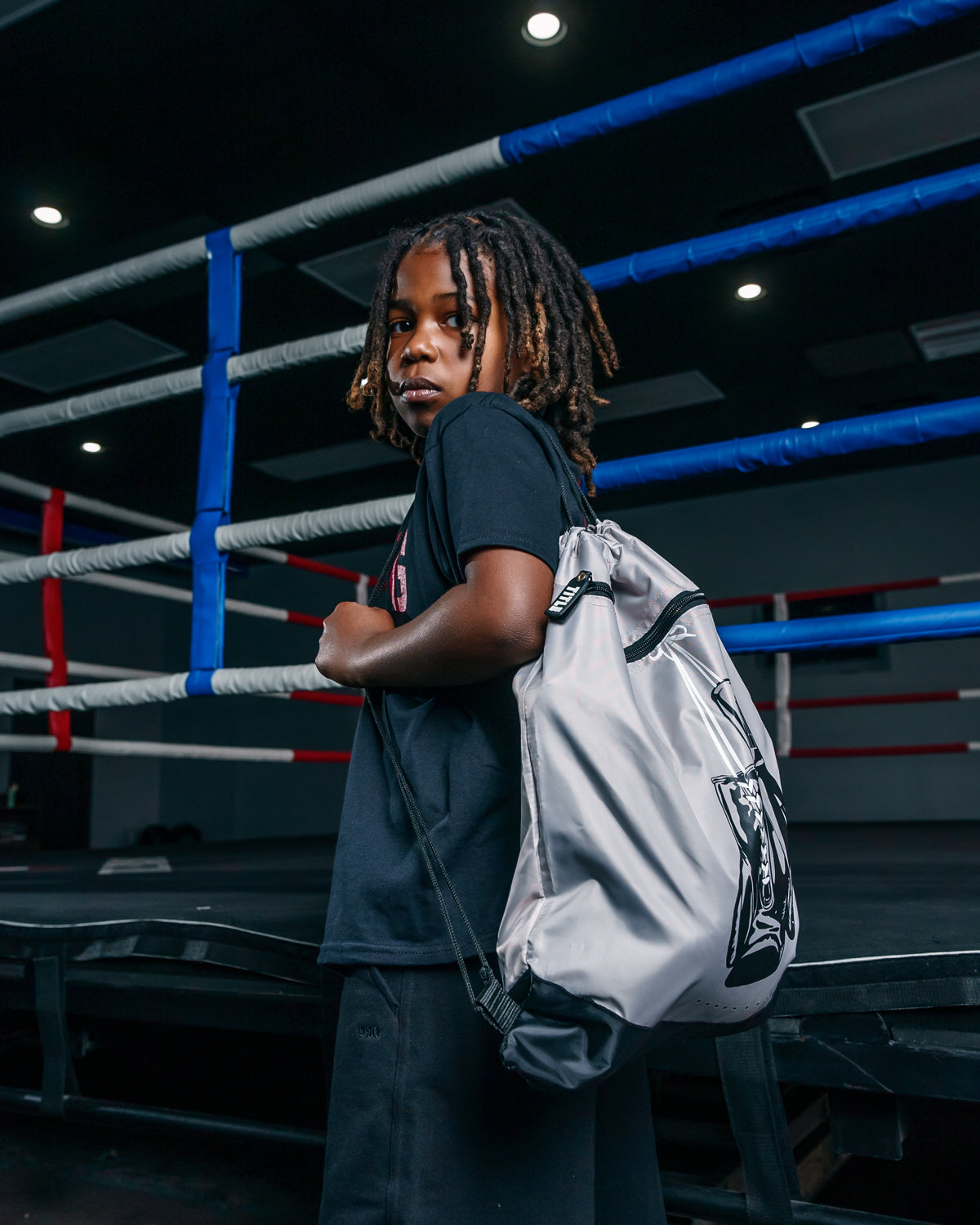 TITLE Boxing Bruiser Gym Sack - Durable Training Gear for Boxing, MMA & Fitness - Perfect for Gym, Travel & Sports Equipment Storage