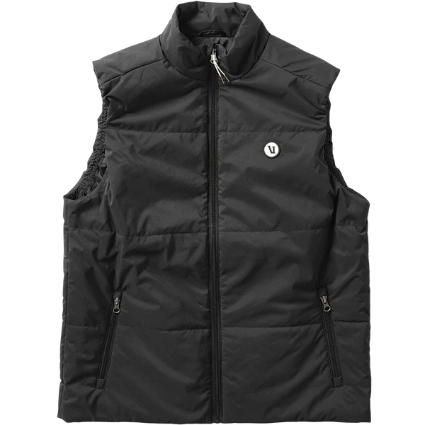 Vuori Men's Echo Insulated Vest 2.0 - Lightweight Water-Resistant Puffer Vest for Outdoor Activities, Hiking & Casual Wear