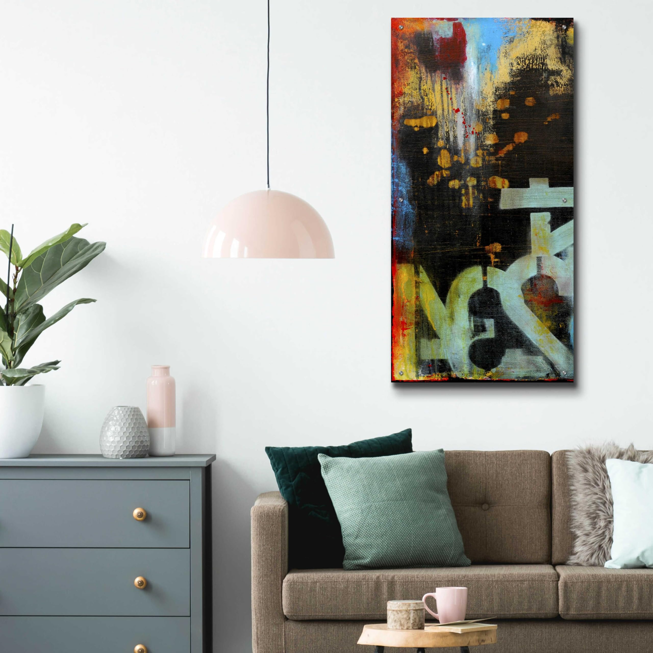 Epic 'Out Numbered I' Acrylic Glass Wall Art by Erin Ashley - 24