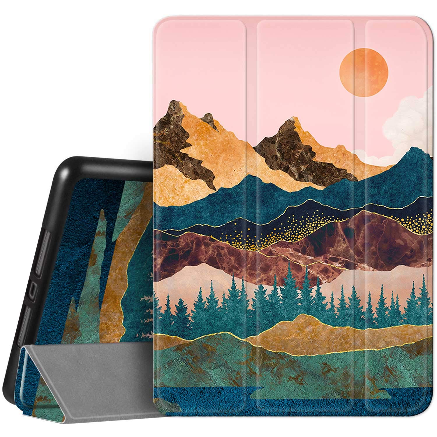 Hepix iPad 9th/8th/7th Generation Case 10.2 Inch with Pencil Holder - Shockproof Protective Cover for iPad A2270 A2428 A2429 A2197 (2021/2020/2019 Models) - Auto Sleep/Wake Feature - Perfect for Work, School & Travel